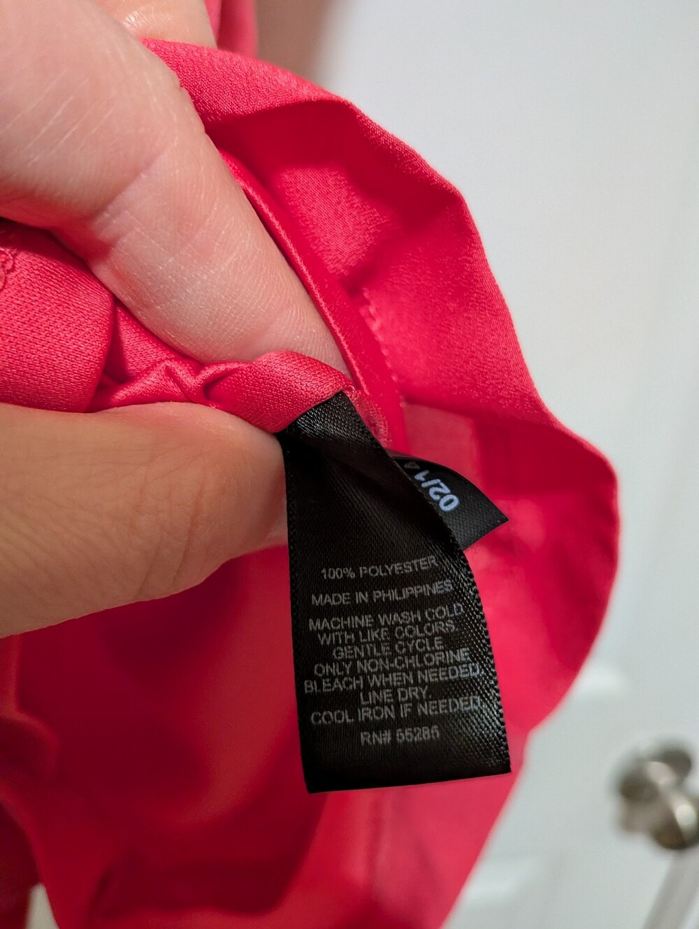 Express Pink Ruffle Romper 2 - Picture 4 of 12